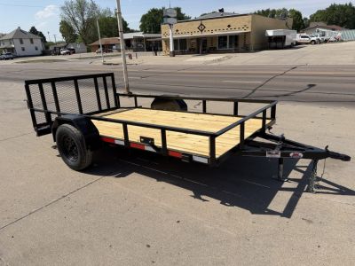 New 2026 KL Trailers KL MANUFACTURING 76x12 Single Axle Utility Trailer