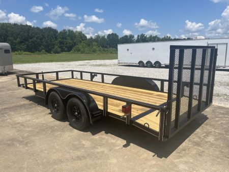New 2025 Trailblazer 82X18 UTILITY TRAILER 7K DOVETAIL