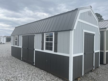 New 2025 ProBuilt 10x24 Barn Shed w/ windows lofts and side door Deluxe Cabins