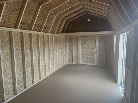 New 2025 ProBuilt 10x24 Barn Shed w/ windows lofts and side door Deluxe Cabins