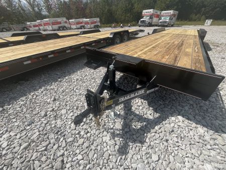 New 2025 Trailblazer 82X36 TRIPLE AXLE 2 CAR HAULER 21K