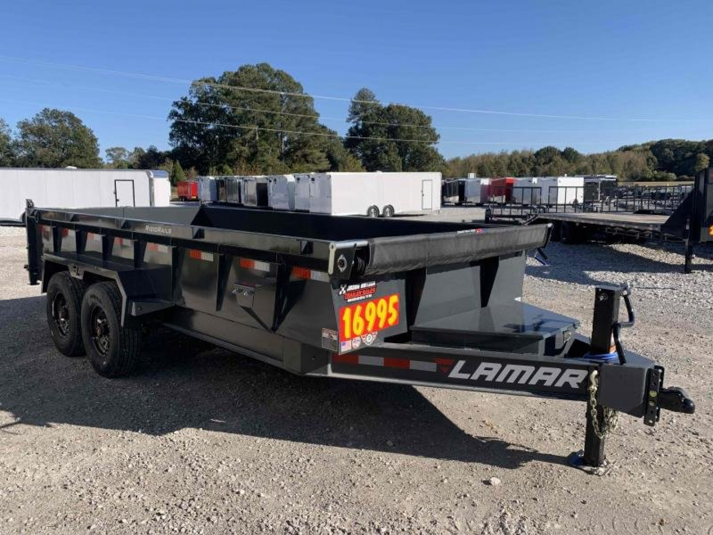 New LAMAR DUMP 83"X16'  16K