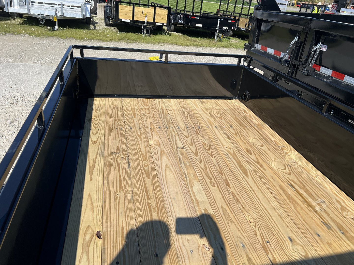 New 2025 Sure-Trac 5X10 STEEL HIGH SIDE Utility Trailer