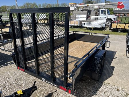 New 2025 Sure-Trac 5X10 STEEL HIGH SIDE Utility Trailer