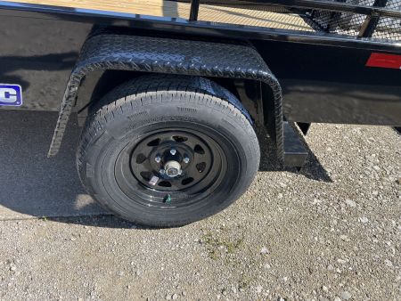 New 2025 Sure-Trac 5X10 STEEL HIGH SIDE Utility Trailer
