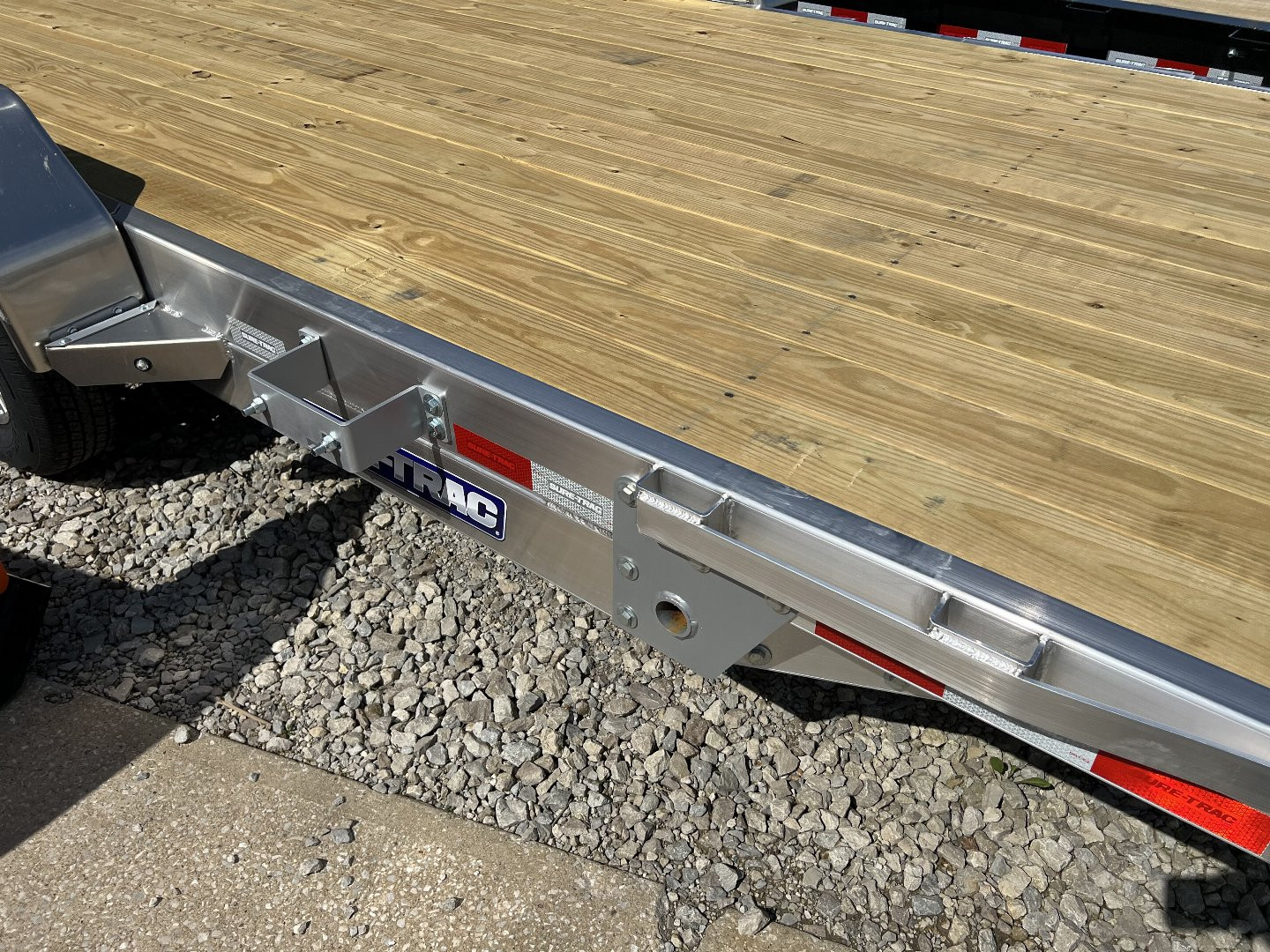 New 2025 SURE-TRAC 82 x 18 Aluminum Power Tilt 7K Car Hauler
