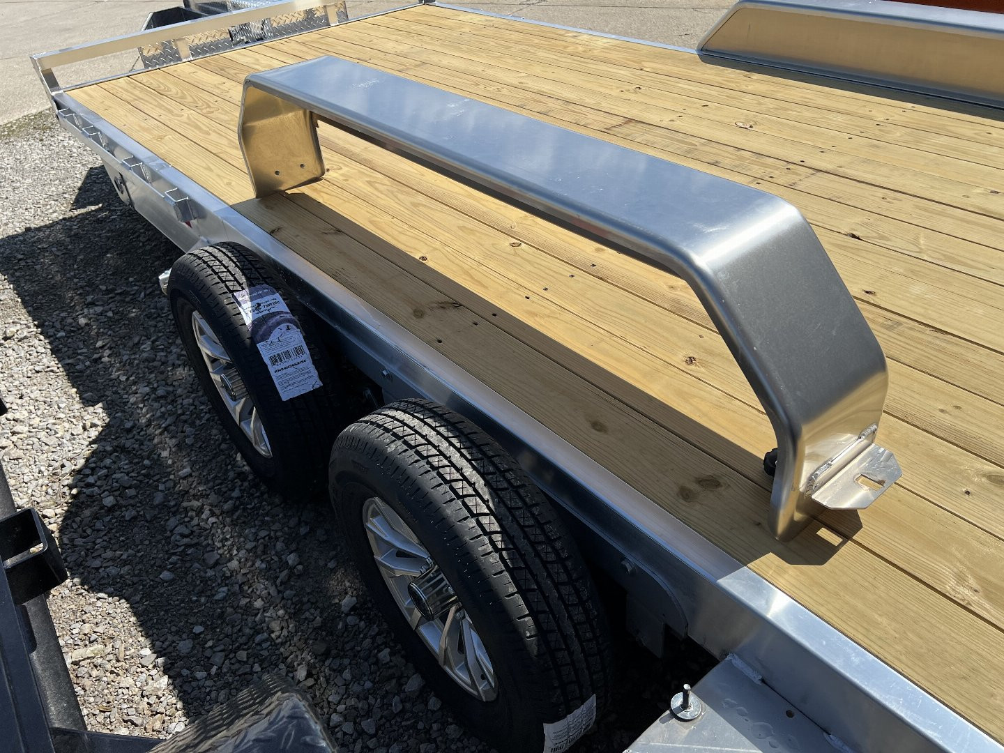 New 2025 SURE-TRAC 82 x 18 Aluminum Power Tilt 7K Car Hauler