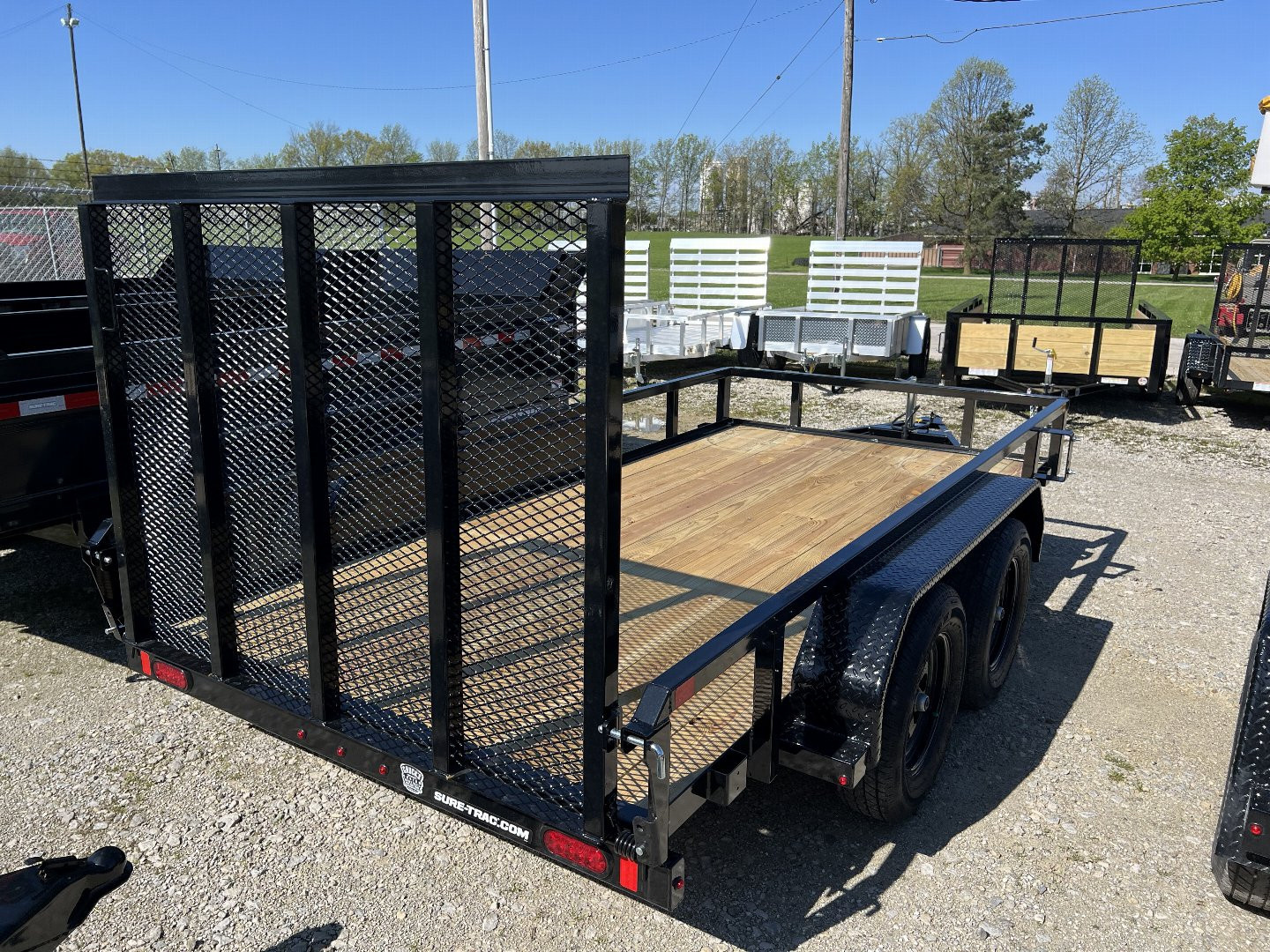 New Sure-Trac 6 X 12 Tube Top Utility  7K Tandem