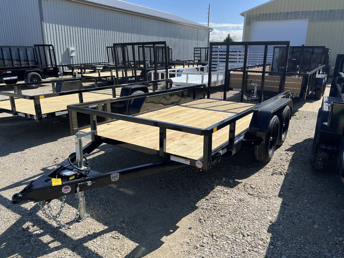 New Sure-Trac 6 X 12 Tube Top Utility  7K Tandem