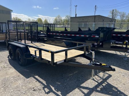 New Sure-Trac 6 X 12 Tube Top Utility  7K Tandem