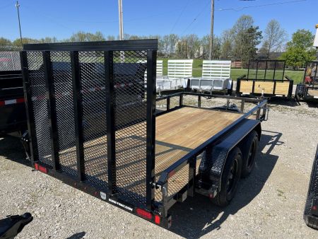 New Sure-Trac 6 X 12 Tube Top Utility  7K Tandem