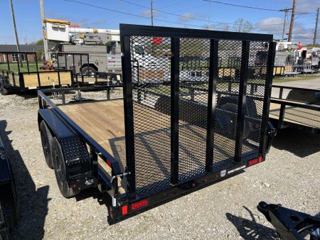 New Sure-Trac 6 X 12 Tube Top Utility  7K Tandem