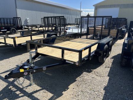 New Sure-Trac 6 X 12 Tube Top Utility  7K Tandem