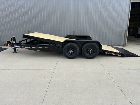 New Sure-Trac 7 x 18 Tilt Bed Equipment Trailer 14K