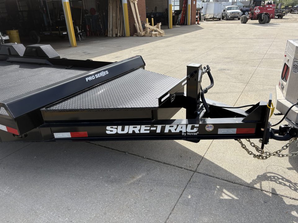 New Sure-Trac 7X16 DROP DECK EQUIPMENT TRAILER Tilt Trailer