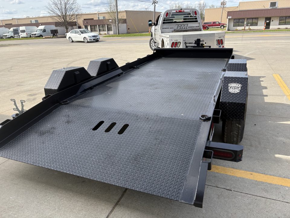 New Sure-Trac 7X16 DROP DECK EQUIPMENT TRAILER Tilt Trailer