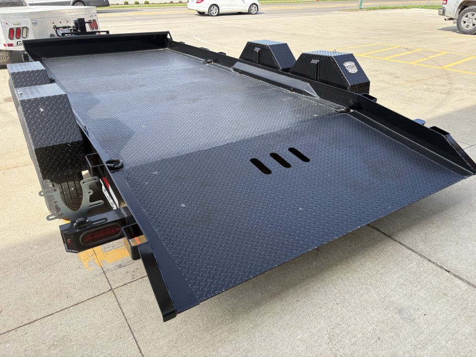 New Sure-Trac 7X16 DROP DECK EQUIPMENT TRAILER Tilt Trailer