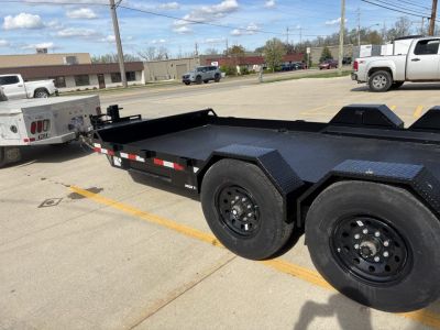 New Sure-Trac 7X16 DROP DECK EQUIPMENT TRAILER Tilt Trailer