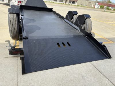 New Sure-Trac 7X16 DROP DECK EQUIPMENT TRAILER Tilt Trailer