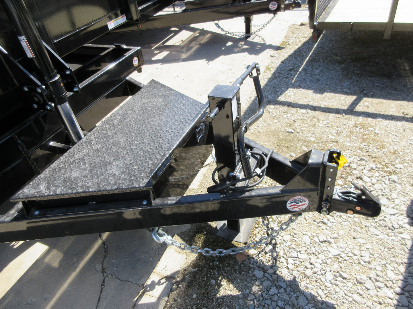 New 2025 Sure-Trac 82 x 16 HD Low Profile Dump Trailer 14K TelescopIc