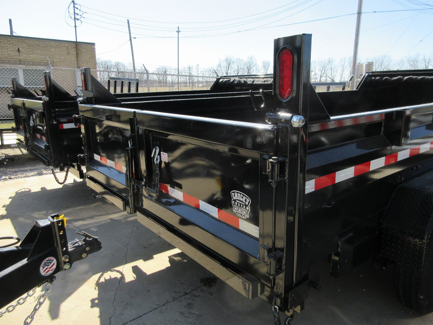 New 2025 Sure-Trac 82 x 16 HD Low Profile Dump Trailer 14K TelescopIc