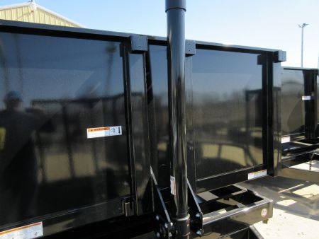 New 2025 Sure-Trac 82 x 16 HD Low Profile Dump Trailer 14K TelescopIc