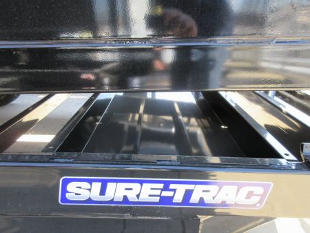 New 2025 Sure-Trac 82 x 16 HD Low Profile Dump Trailer 14K TelescopIc