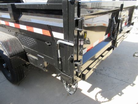New 2025 Sure-Trac 82 x 16 HD Low Profile Dump Trailer 14K TelescopIc