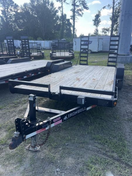Used 2022 Iron Bull ETB8318052 Equipment Trailer