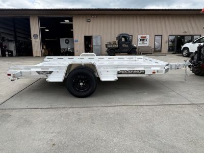 New 2027 Aluma Trailers 7712HSLR Executive Series Aluminum Utility Trailer (FREE 15  TIRE UPGRADE) - 2990# GVWR