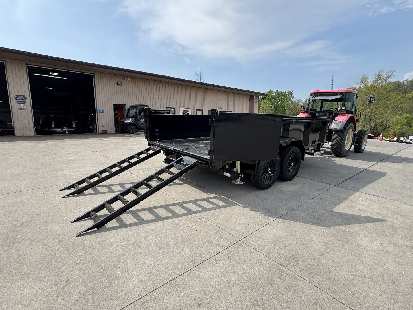 New 2027 Doolittle Trailers Master Dump 82"X14' Dump Trailer W/ Wireless Remote - 14,000# GVWR