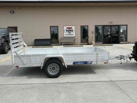 New 2027 Aluma Trailers 6310ES Aluminum Utility Trailer W/ Ramp & 12  Side Kit - 2000# GVWR