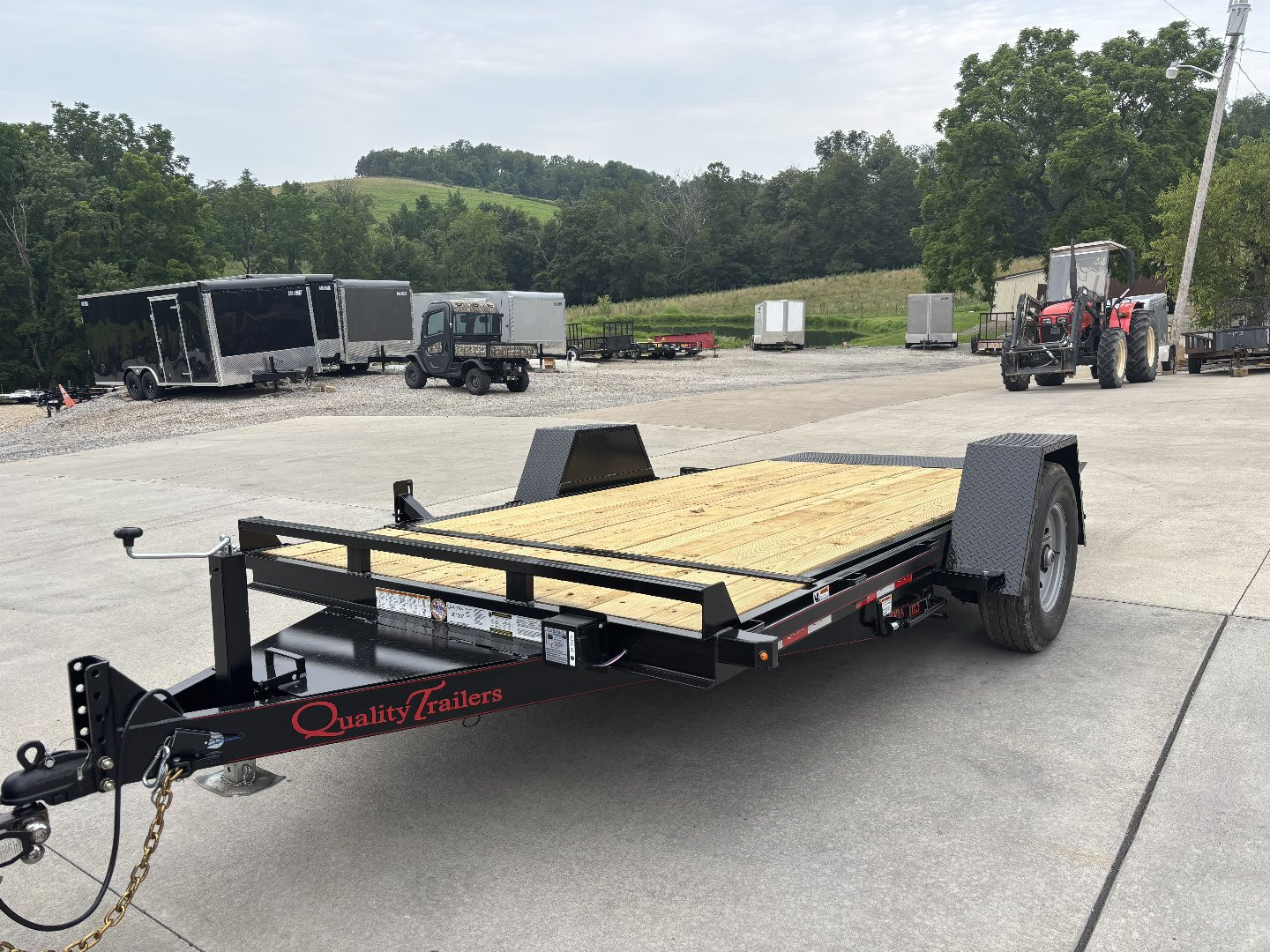 New 2027 Quality Trailers 14' Pro Series Tilt WT Equipment Trailer