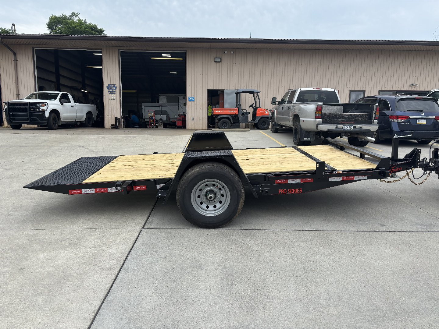 New 2027 Quality Trailers 14' Pro Series Tilt WT Equipment Trailer