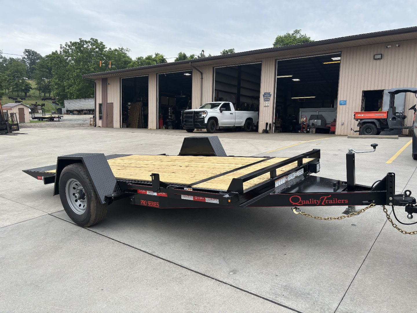 New 2027 Quality Trailers 14' Pro Series Tilt WT Equipment Trailer