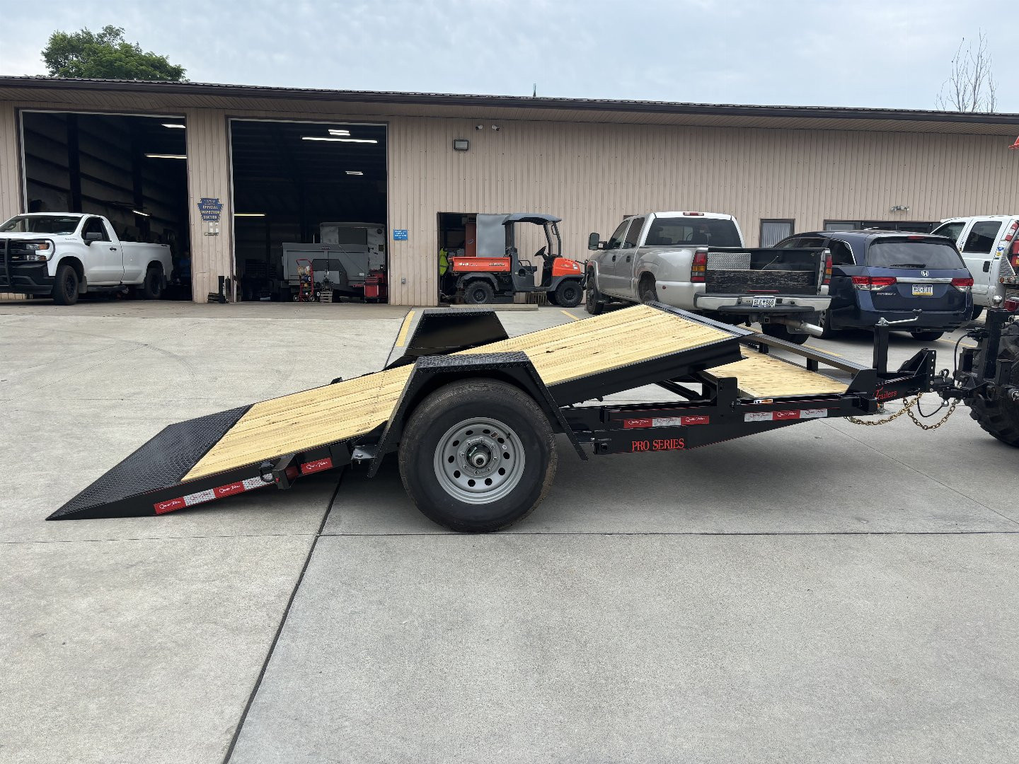 New 2027 Quality Trailers 14' Pro Series Tilt WT Equipment Trailer