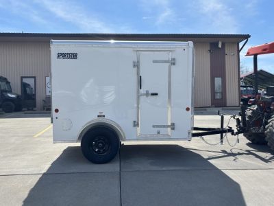 New 2027 Car Mate Trailers 5X8 V-Sport Enclosed Trailer - W/ Ramp Door - 2990# GVWR