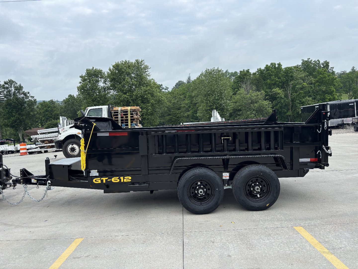 New 2027 Griffin Trailers GT 6X12 Low Profile Dump Trailer (Tarp/Ramps/Spare Included) - 9990# GVWR