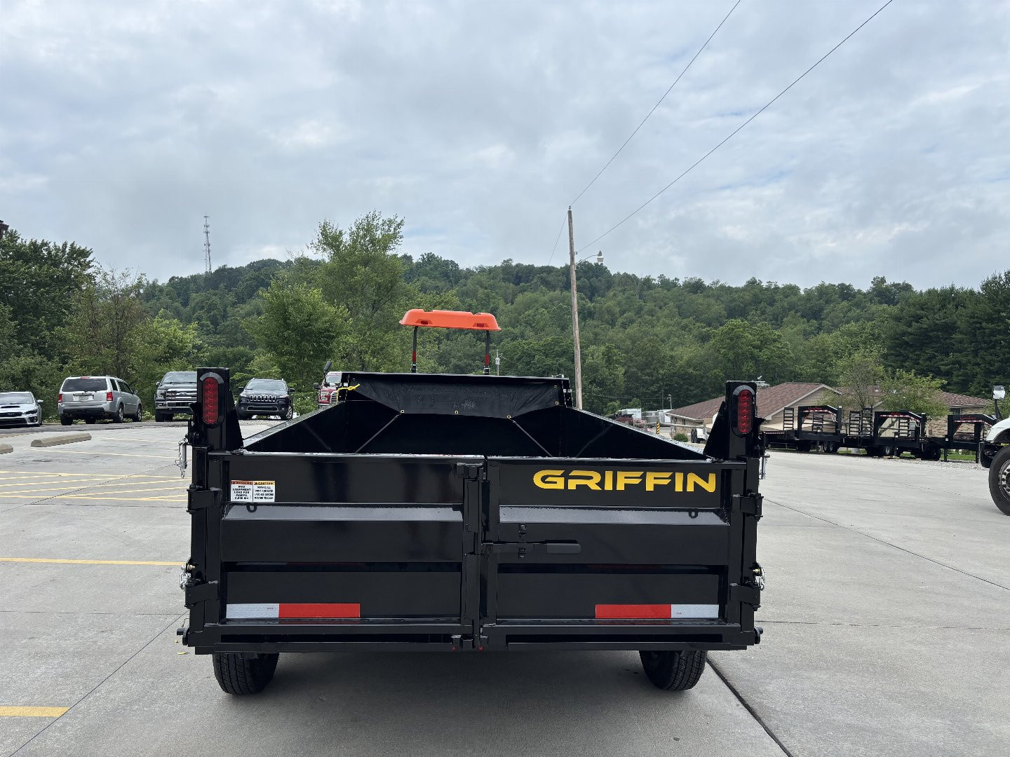 New 2027 Griffin Trailers GT 6X12 Low Profile Dump Trailer (Tarp/Ramps/Spare Included) - 9990# GVWR