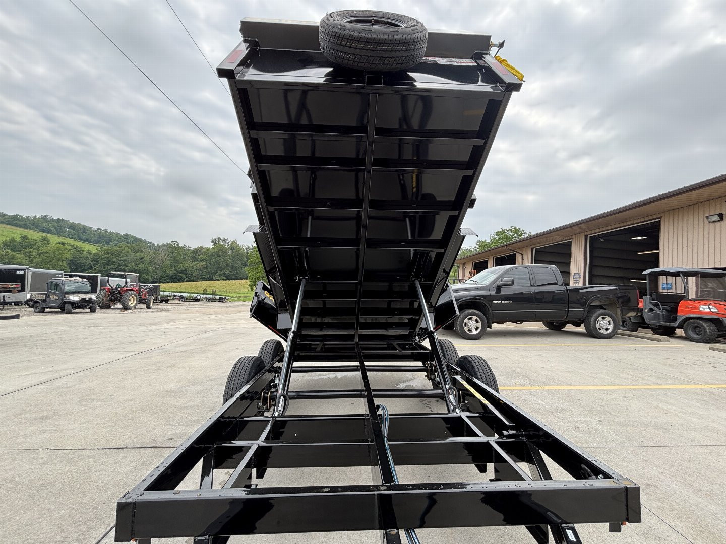 New 2027 Griffin Trailers GT 6X12 Low Profile Dump Trailer (Tarp/Ramps/Spare Included) - 9990# GVWR
