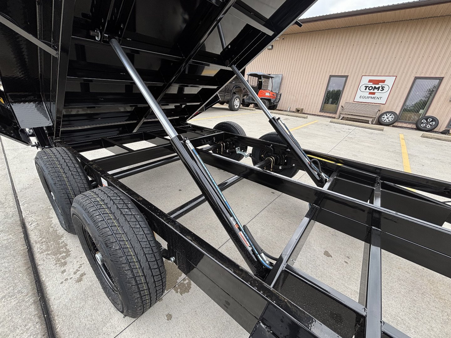 New 2027 Griffin Trailers GT 6X12 Low Profile Dump Trailer (Tarp/Ramps/Spare Included) - 9990# GVWR