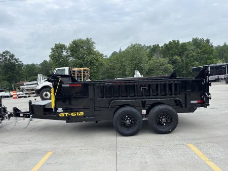 New 2027 Griffin Trailers GT 6X12 Low Profile Dump Trailer (Tarp/Ramps/Spare Included) - 9990# GVWR