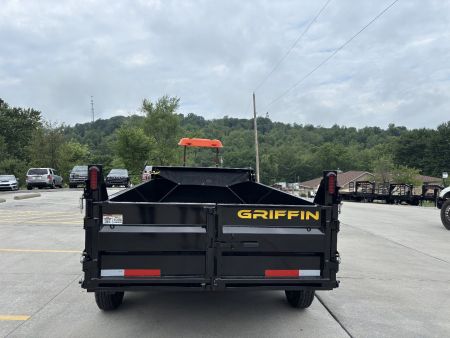 New 2027 Griffin Trailers GT 6X12 Low Profile Dump Trailer (Tarp/Ramps/Spare Included) - 9990# GVWR