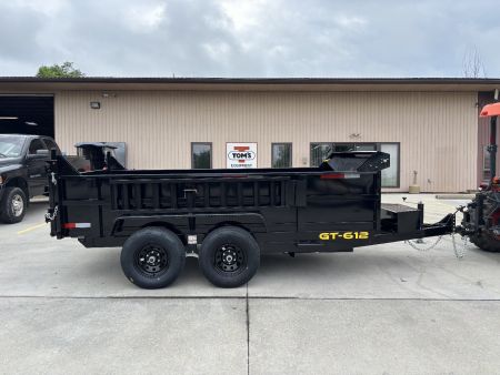 New 2027 Griffin Trailers GT 6X12 Low Profile Dump Trailer (Tarp/Ramps/Spare Included) - 9990# GVWR