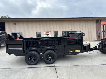 New 2027 Griffin Trailers GT 6X12 Low Profile Dump Trailer (Tarp/Ramps/Spare Included) - 9990# GVWR