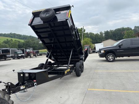 New 2027 Griffin Trailers GT 6X12 Low Profile Dump Trailer (Tarp/Ramps/Spare Included) - 9990# GVWR