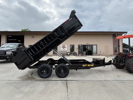 New 2027 Griffin Trailers GT 6X12 Low Profile Dump Trailer (Tarp/Ramps/Spare Included) - 9990# GVWR