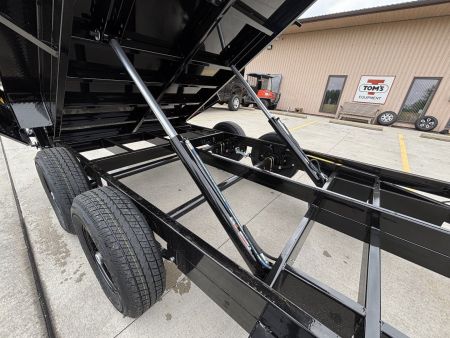 New 2027 Griffin Trailers GT 6X12 Low Profile Dump Trailer (Tarp/Ramps/Spare Included) - 9990# GVWR