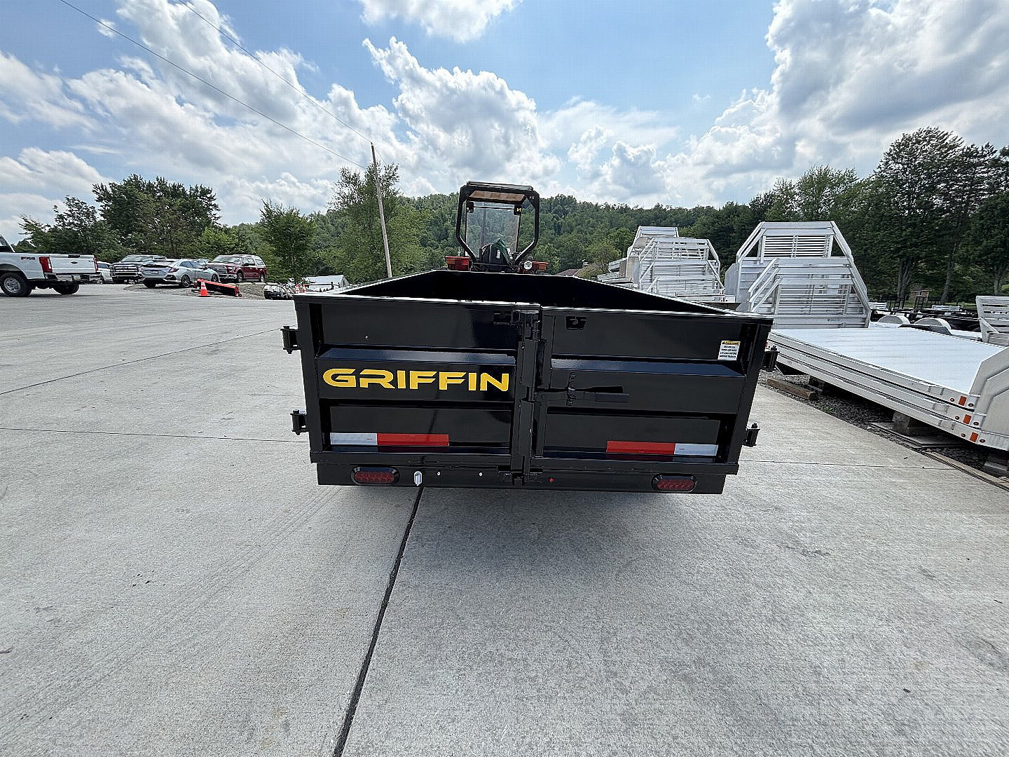 New 2027 Griffin Trailers GT 5X10 Low Profile Dump Trailer (Tarp Included) - 7000# GVWR