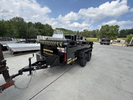 New 2027 Griffin Trailers GT 5X10 Low Profile Dump Trailer (Tarp Included) - 7000# GVWR